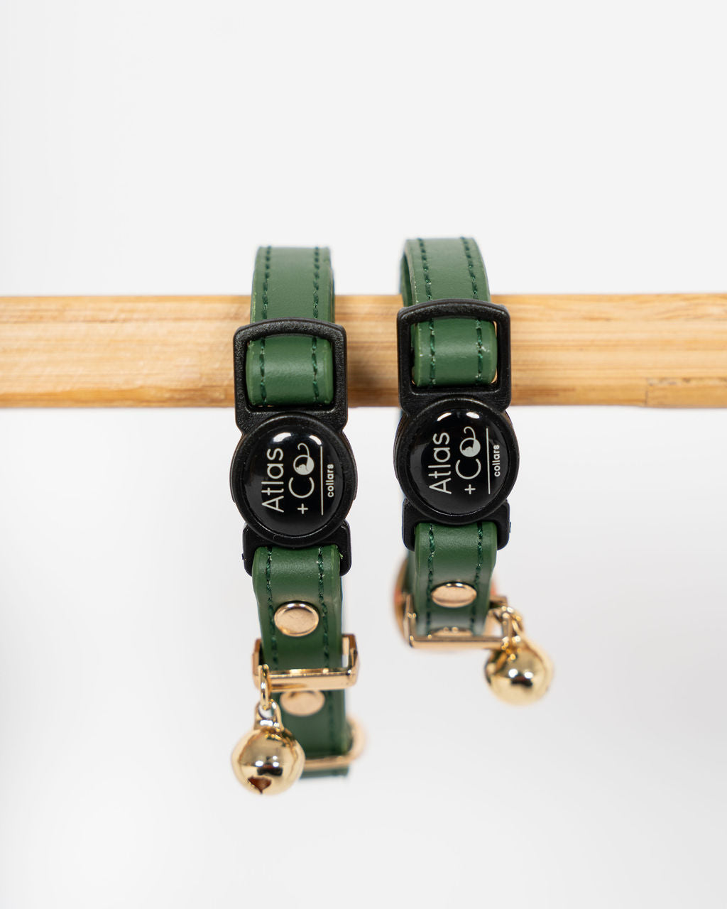 Classic Leather Cat Collar