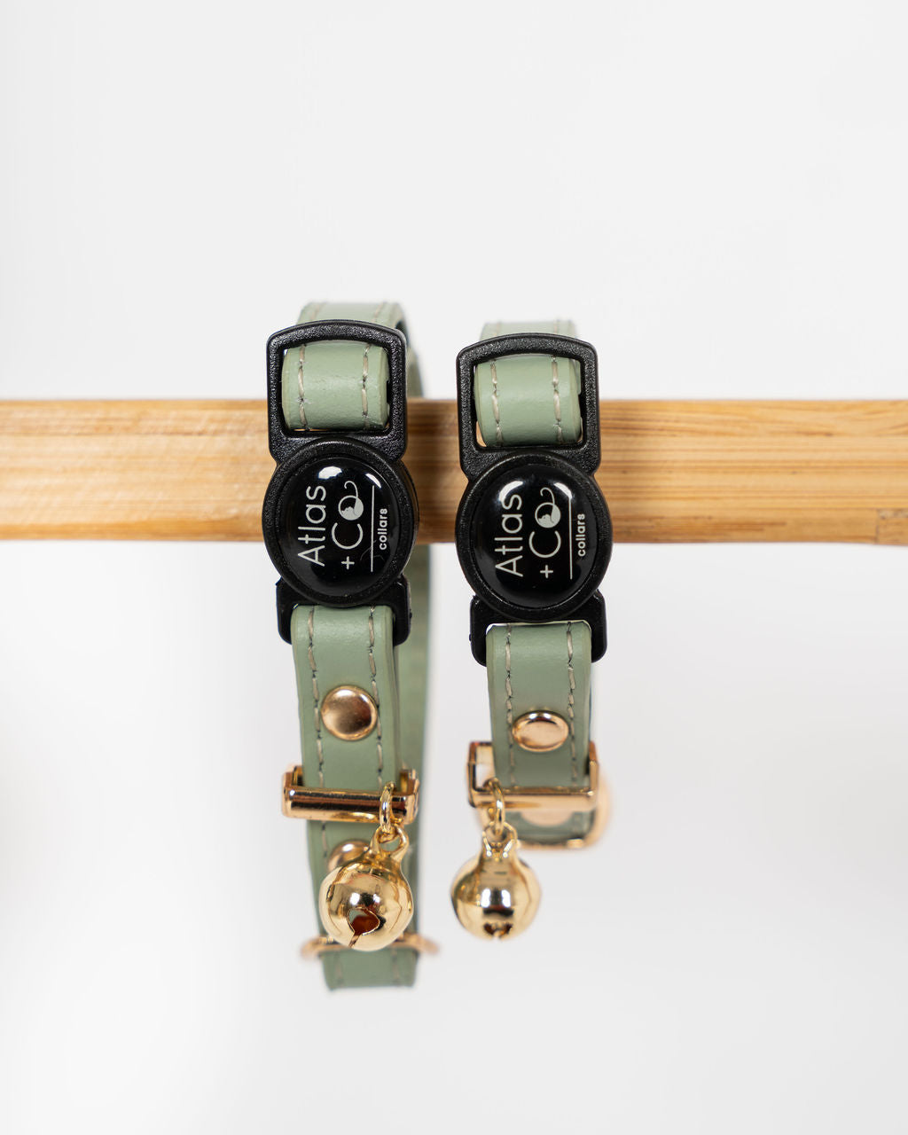 Petite Leather Kitten Collar