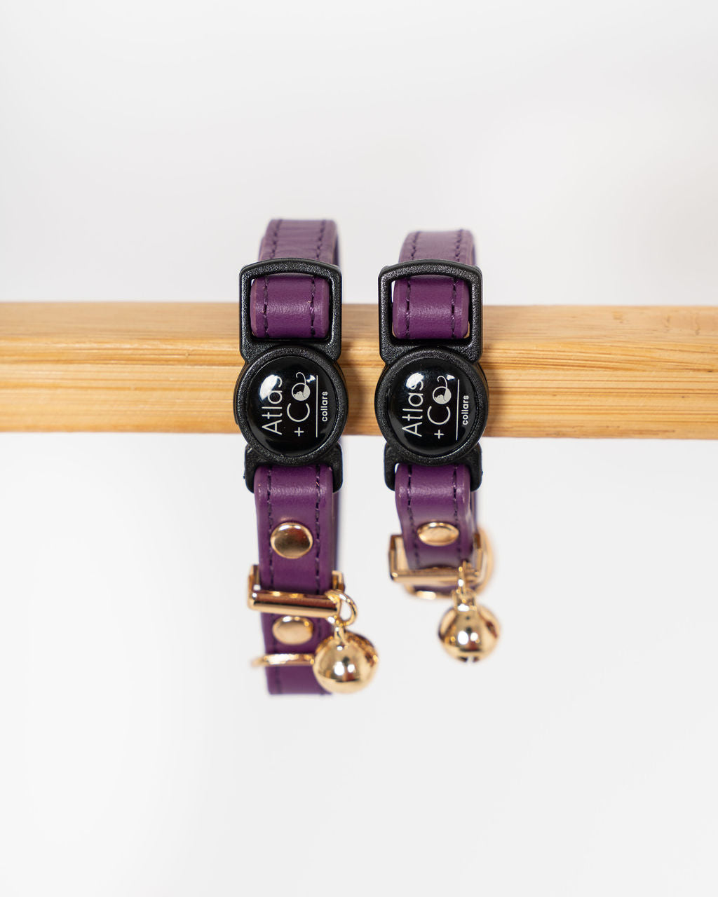 Petite Leather Kitten Collar